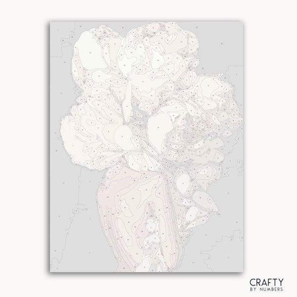 Petal Symphony paint by number inspired by famous paintings, showcasing vibrant colors and floral beauty, reminiscent of vincent van gogh famous paintings and famous flower paintings.