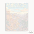 Nature-inspired paint kit showcasing Grand Canyon scenery for beginner and expert artists.