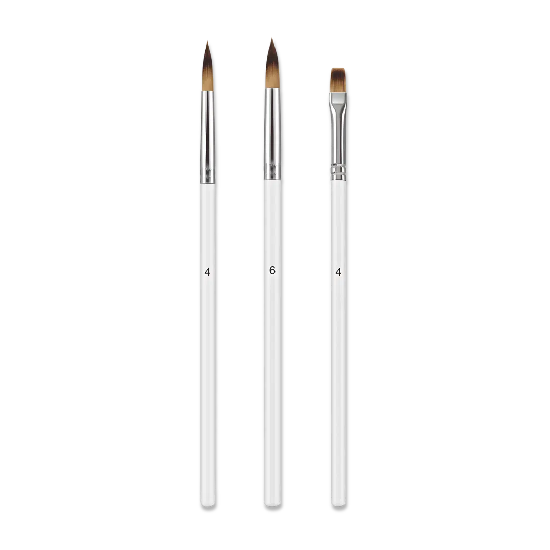 Precision Point Brushes for paint by numbers supplies