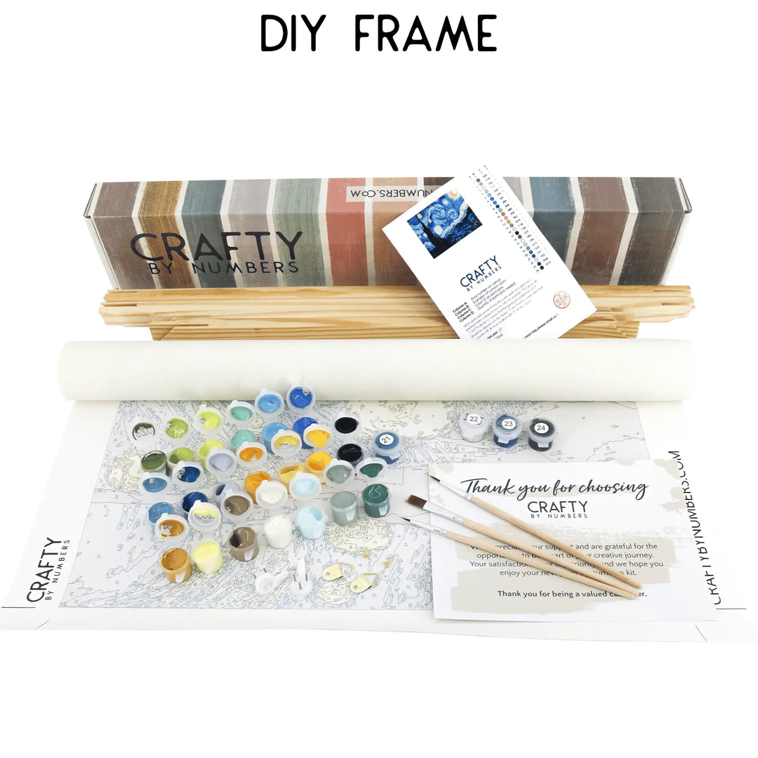 Four Seasons, Paint by numbers kit