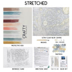 This Sea Turtle Family paint by numbers is crafted with the feel of famous artists paintings, offering artistic depth.