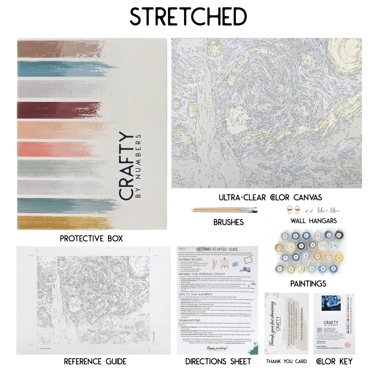 Wasser und Spiegelungen im Malen-nach-Zahlen-Kunstwerk von Ship Arc Bay