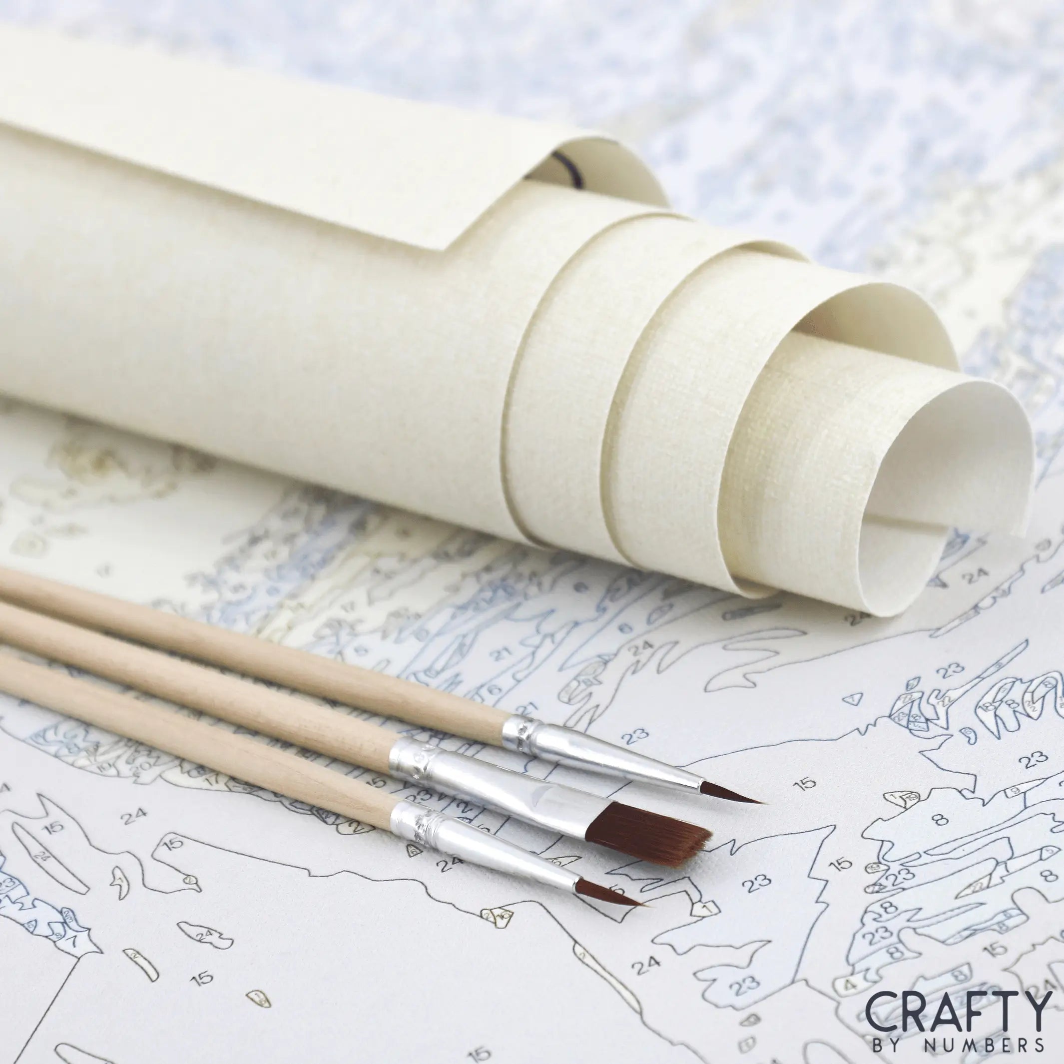 Artistic Dark to Light paint by numbers gift idea