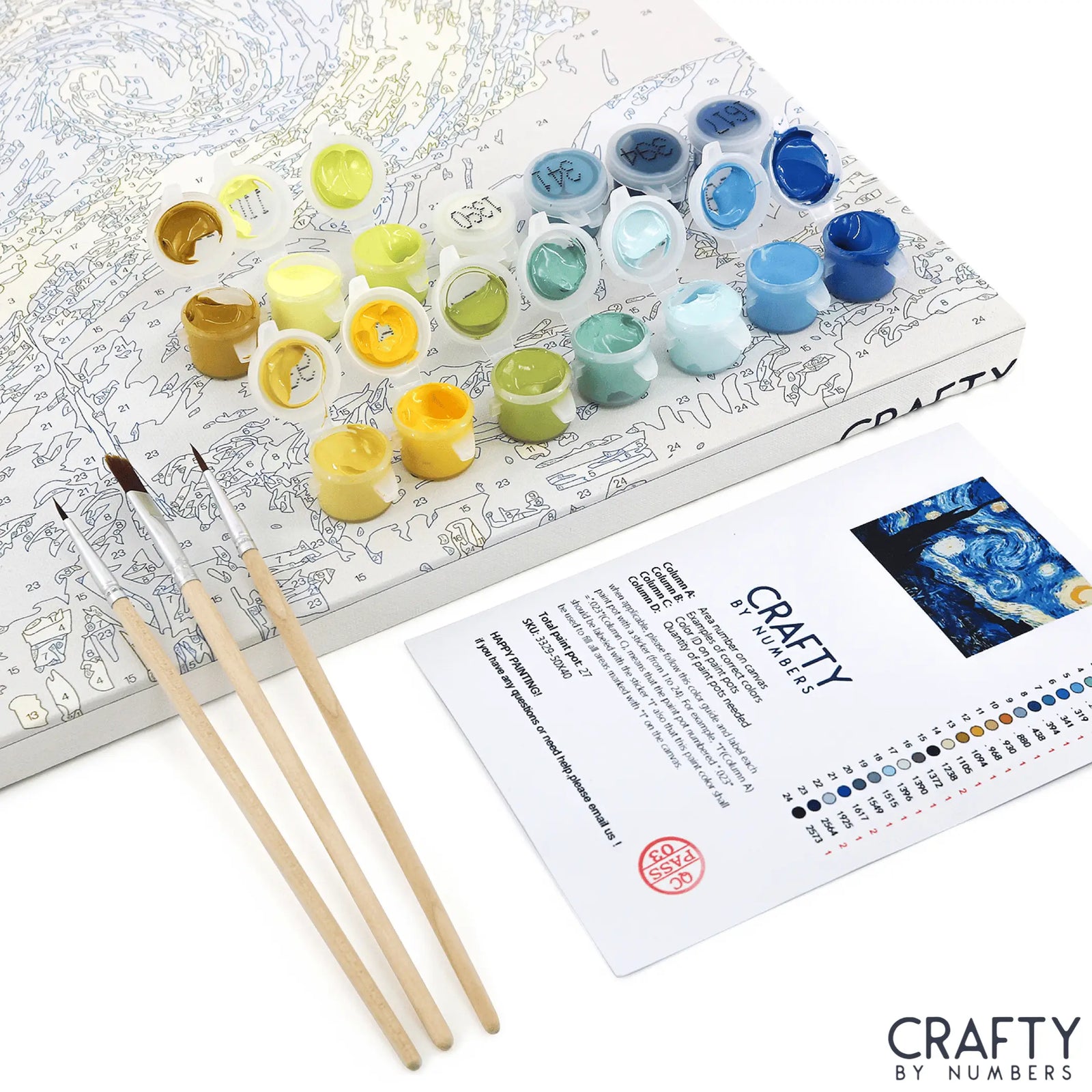 Old Town streets illuminated by a sunset in a relaxing paint by numbers design