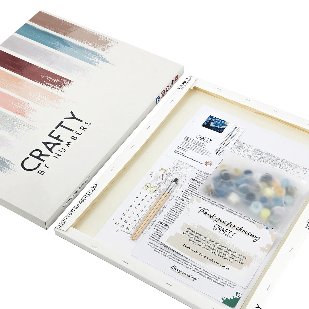 Custom Paint by Numbers kits for adults– Texture Of Dreams