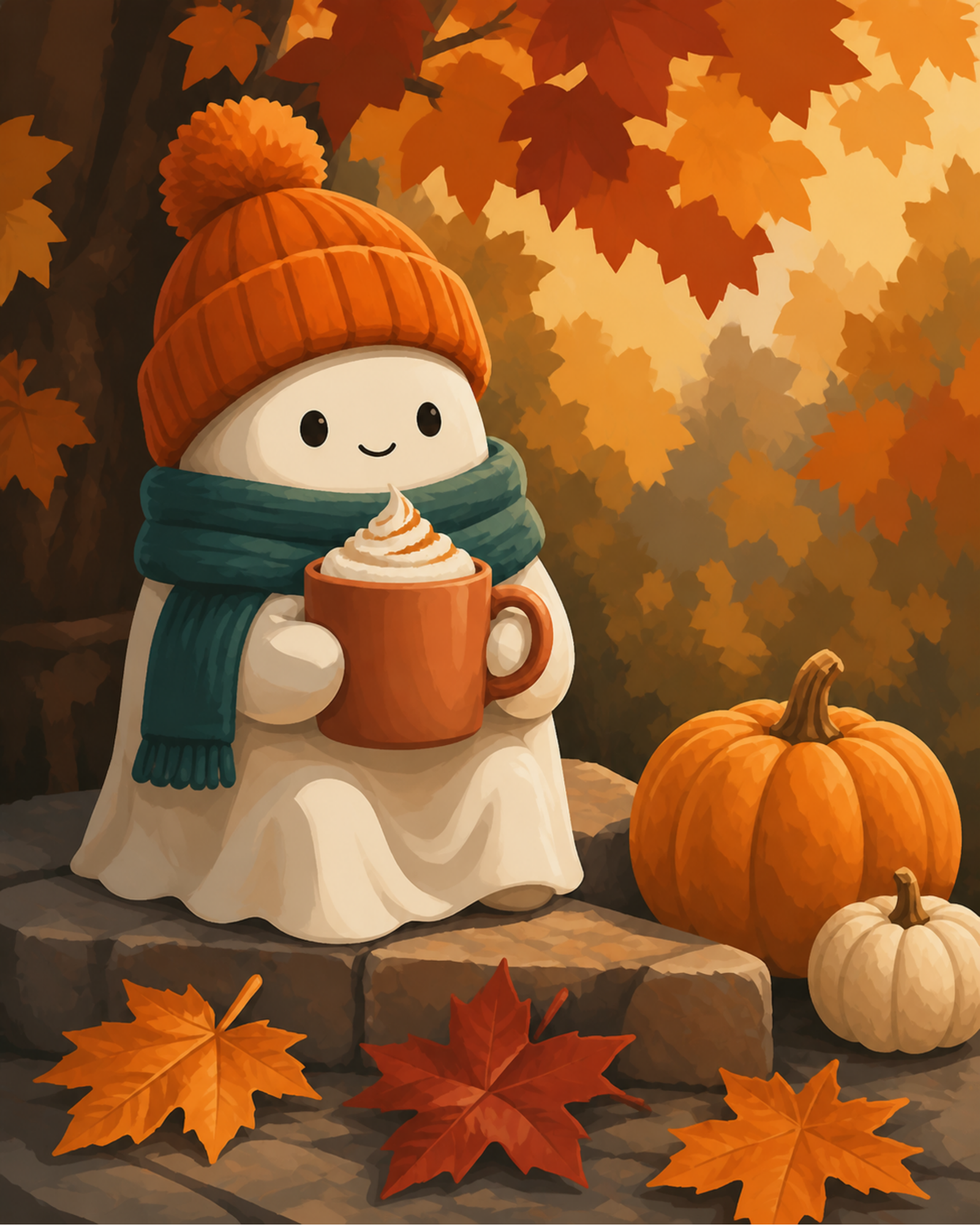 Pumpkin Spice Ghost