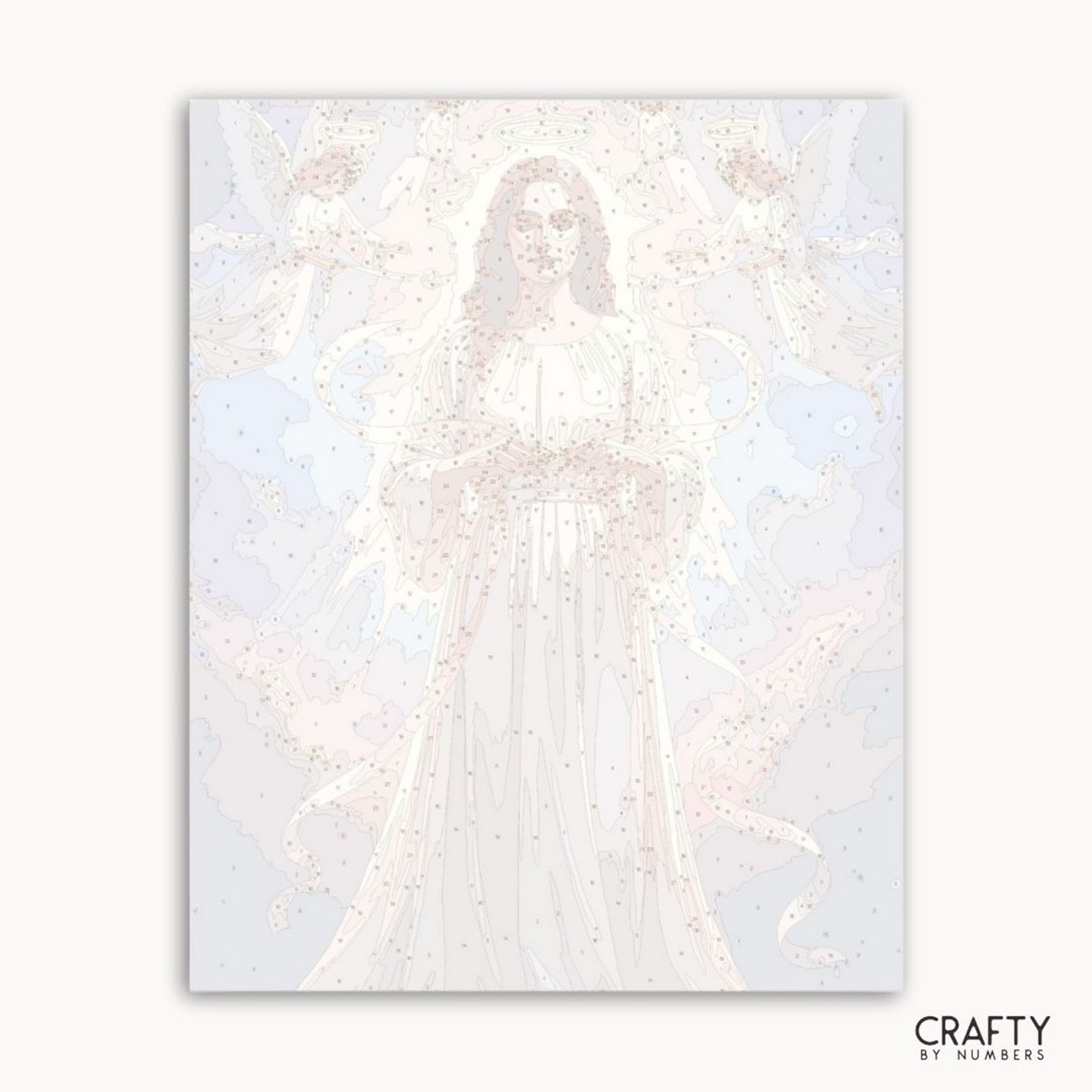 Heavenly Grace paint by numbers artwork