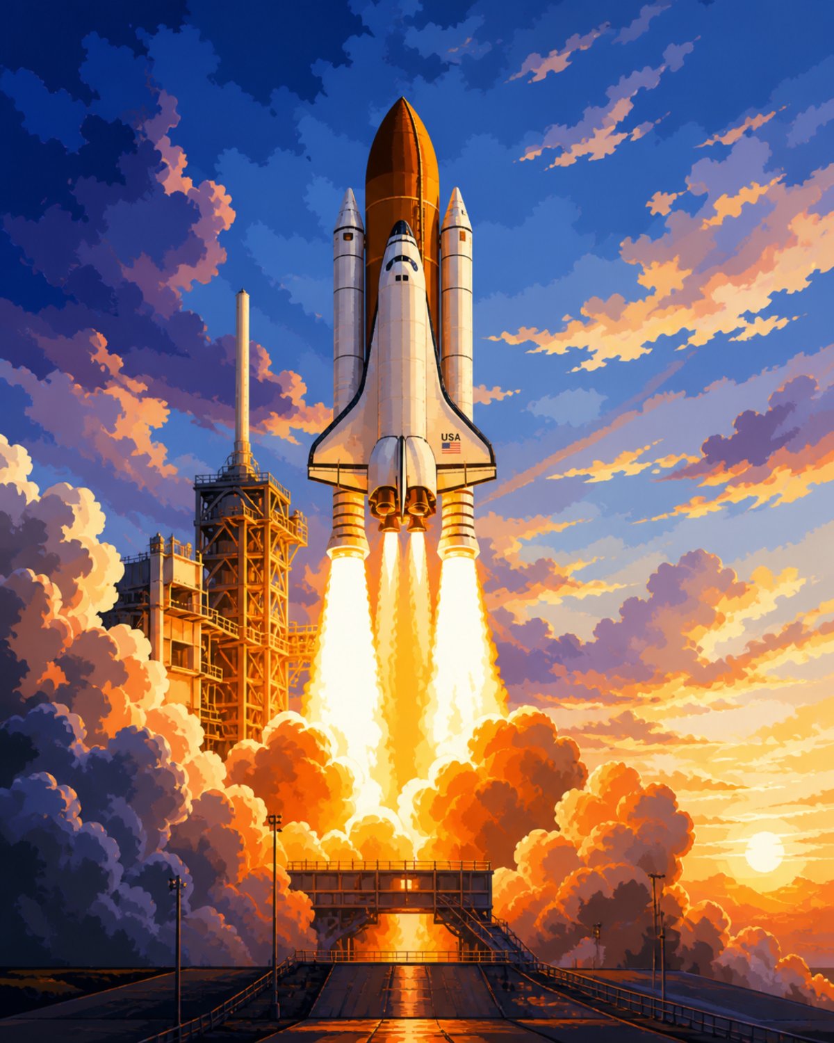 Raketenstart