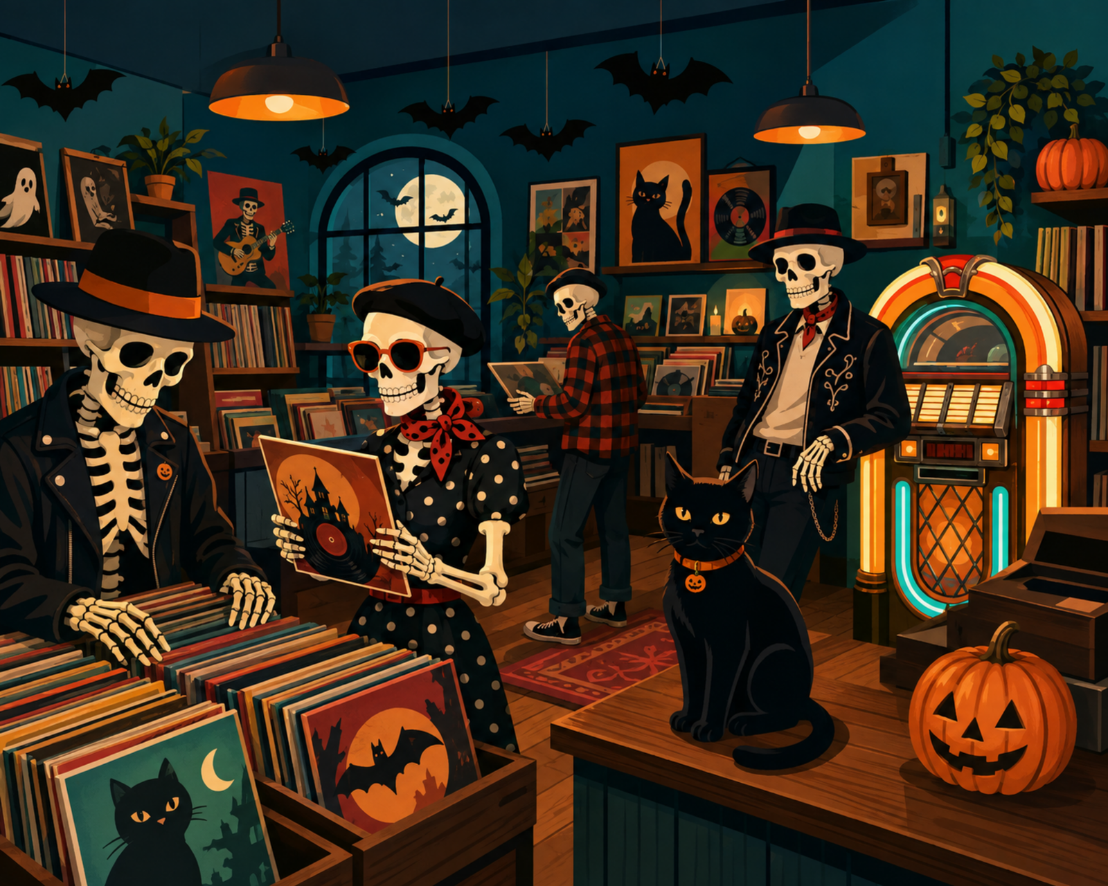 Haunted Record Store