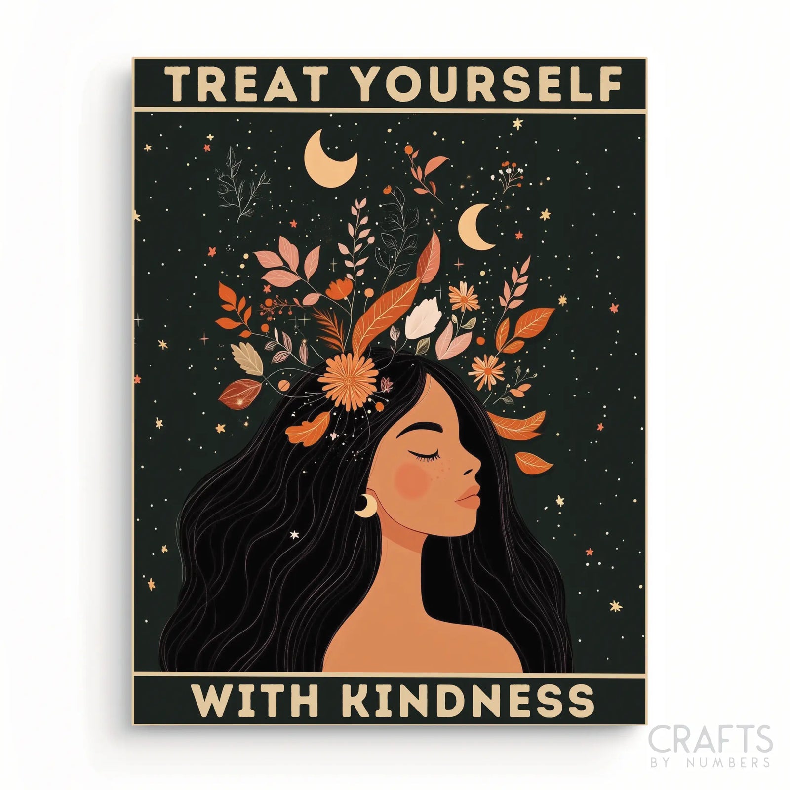 Treat Yourself with Kindness creative painting project