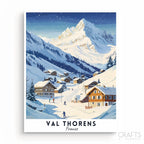 Val Thorens Travel Poster