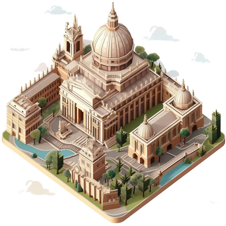 Vatican City - Isometric