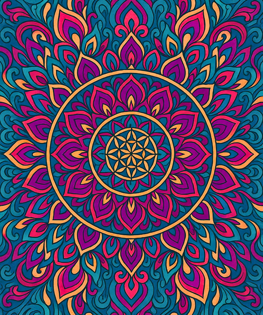 Close-up of the Velvet Radiance linen canvas showing detailed numbered sections for easy and precise painting