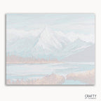 Painting by numbers kit with calming still life design