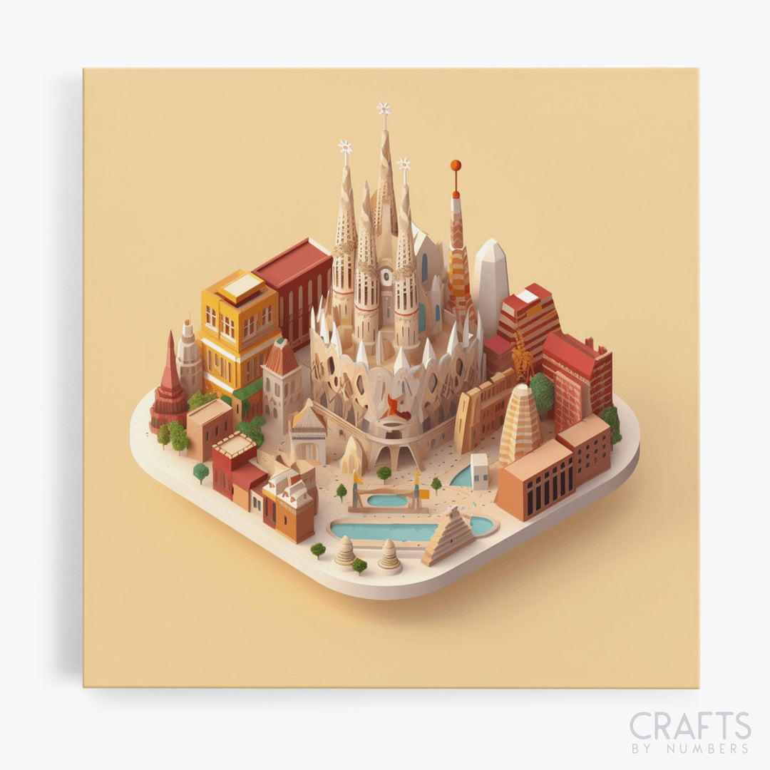 Barcelona City - Isometric