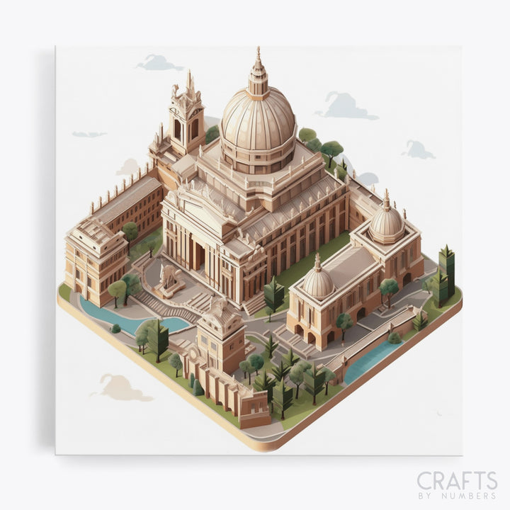 Vatican City - Isometric