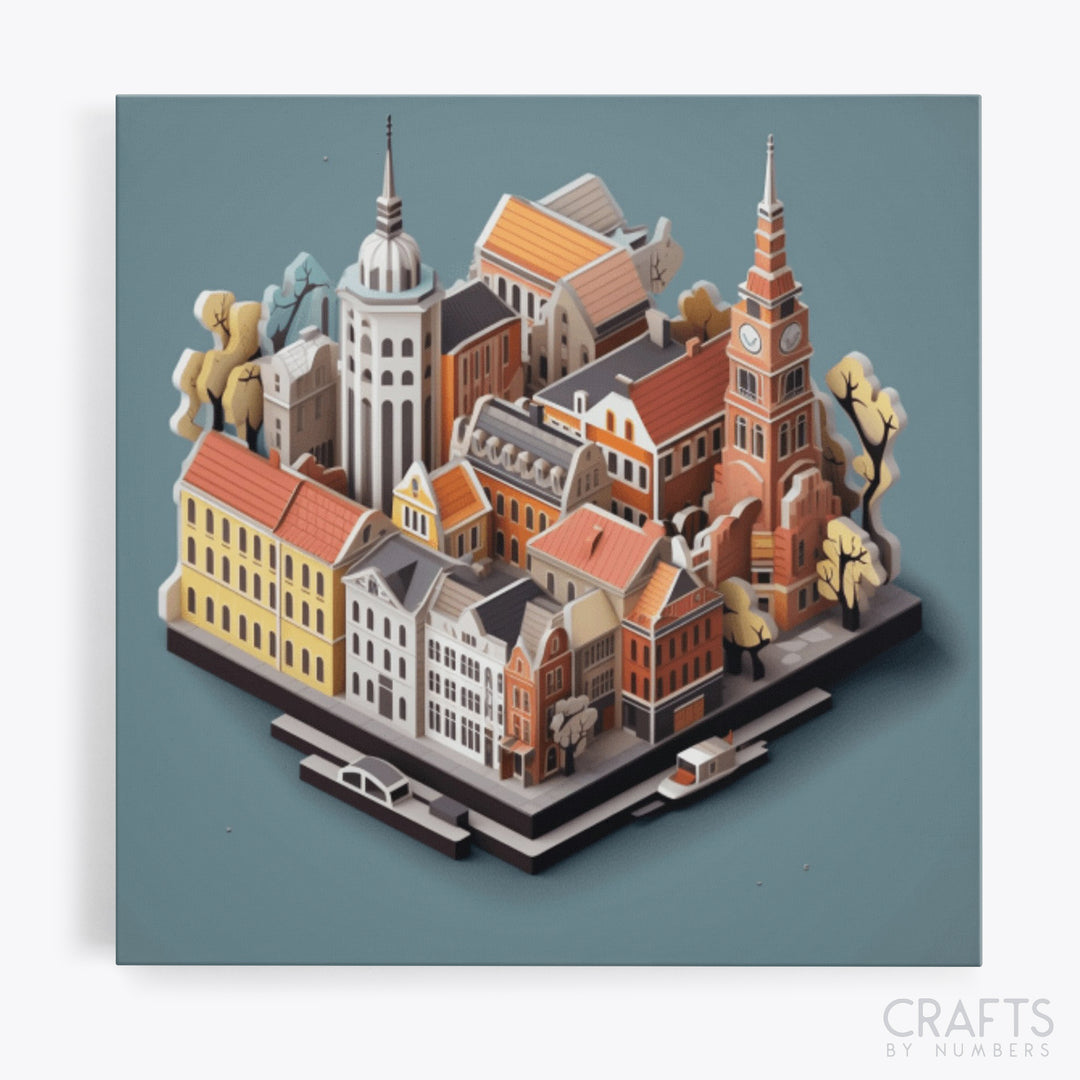 Riga City - Isometric