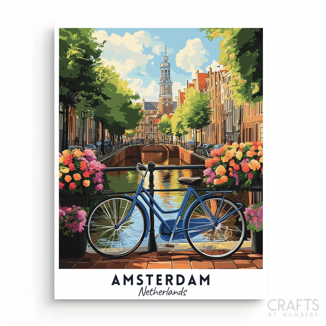 Amsterdam - Travel Poster