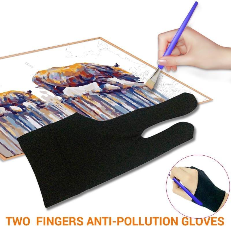 Guante Antimanchas y Fricción - Crafty By Numbers - Pintura por Números - Pintura por Números para Adultos - Pintura - Lienzo - Pintura Personalizada por Números