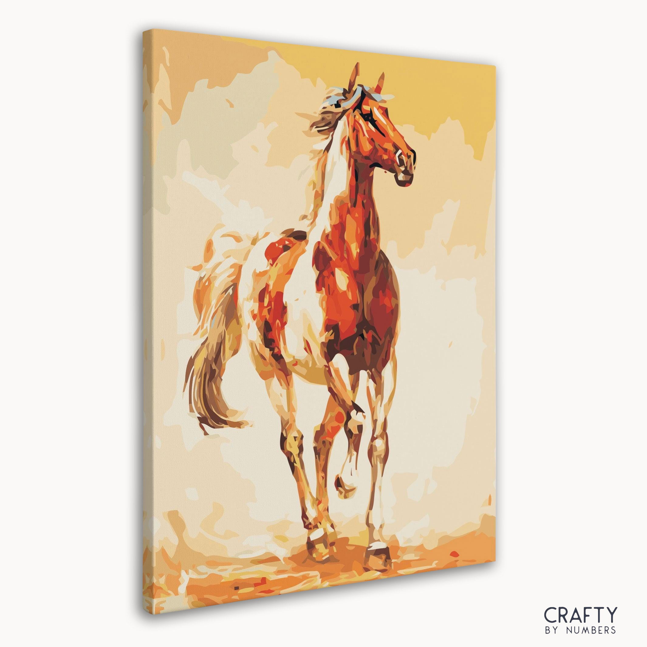 Iconic Ford Mustang design styled like vincent van gogh famous paintings featuring swirling skies and bold textures.