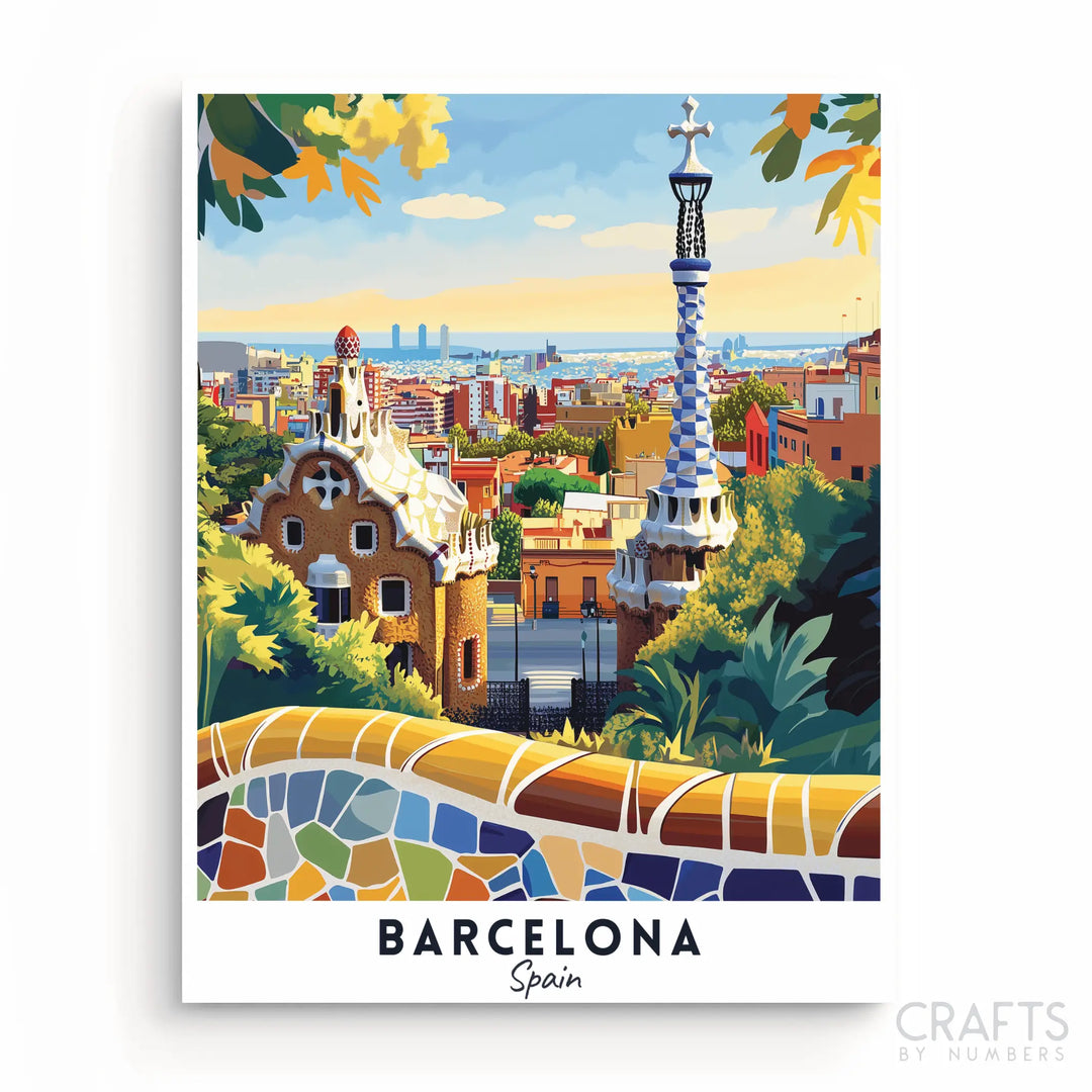 Barcelona - Travel Poster