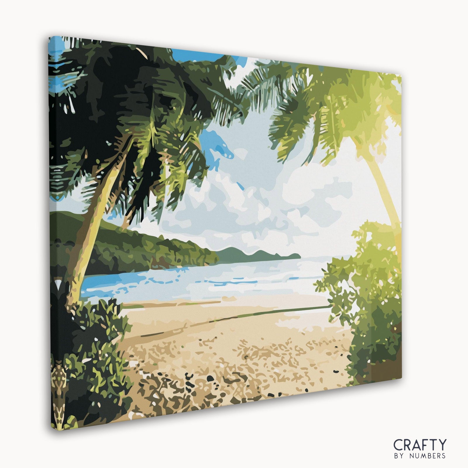 Close-up detail of Beautiful Summer Season artwork