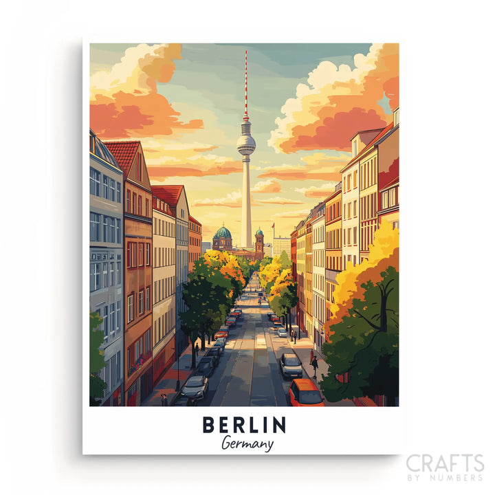 Berlin - Travel Poster