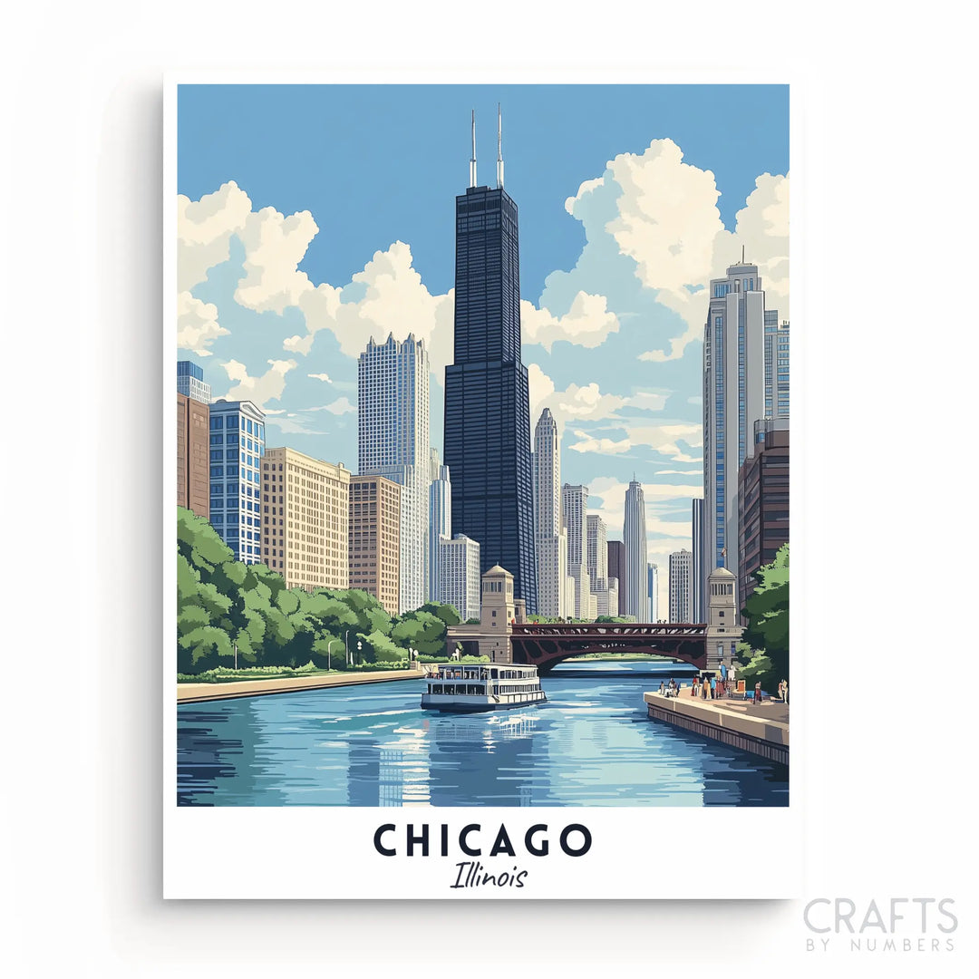 Chicago - Travel Poster