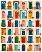 Colorful Doorways