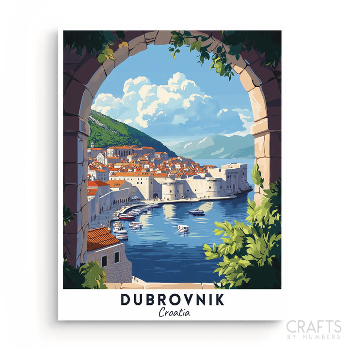 Dubrovnik - Travel Poster