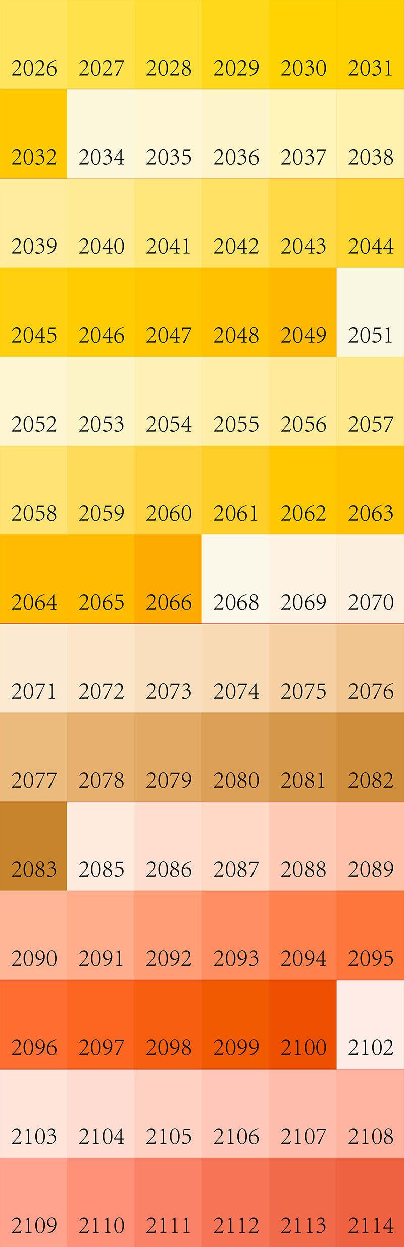Color gradient timeline from 2026 to 2031 with increasing orange tones.