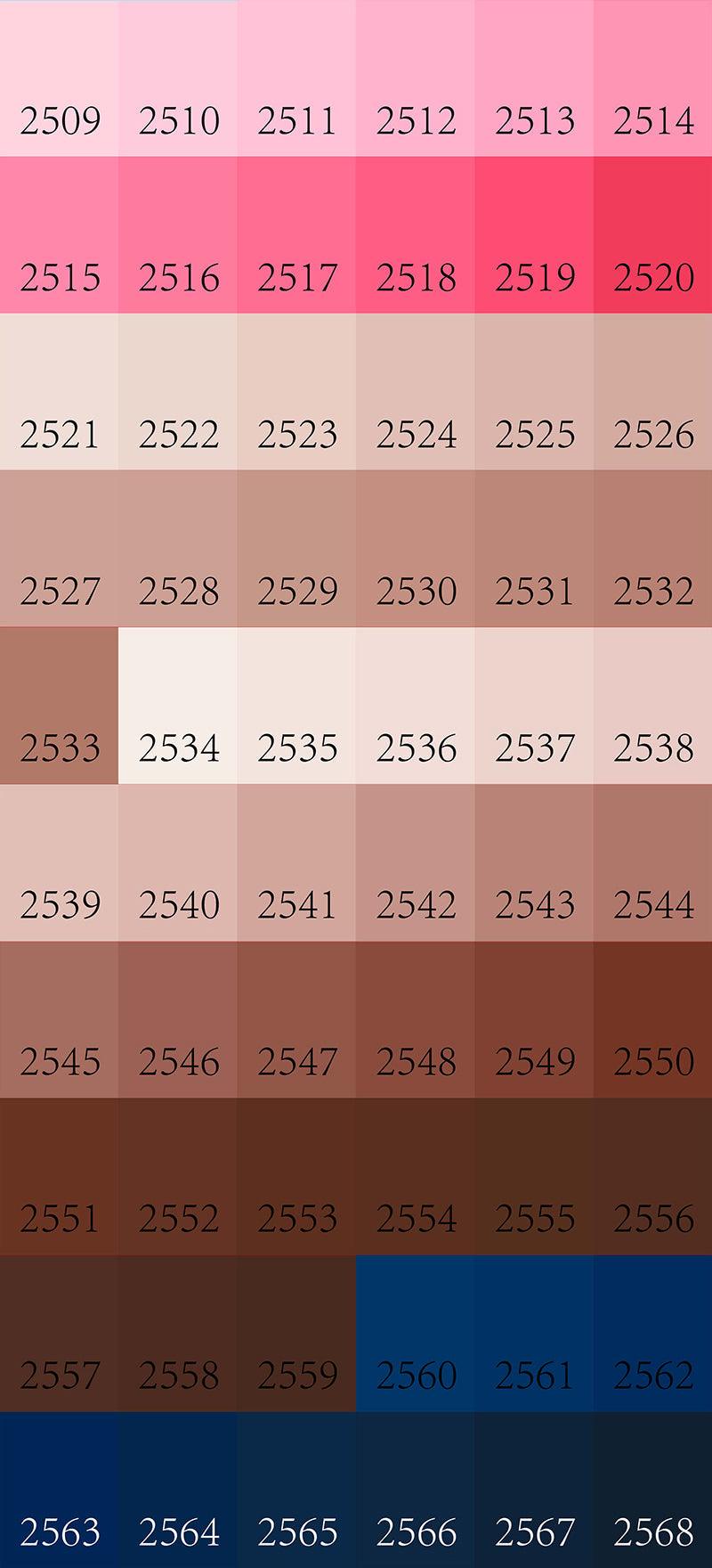 Color swatch with a gradient from pink to blue