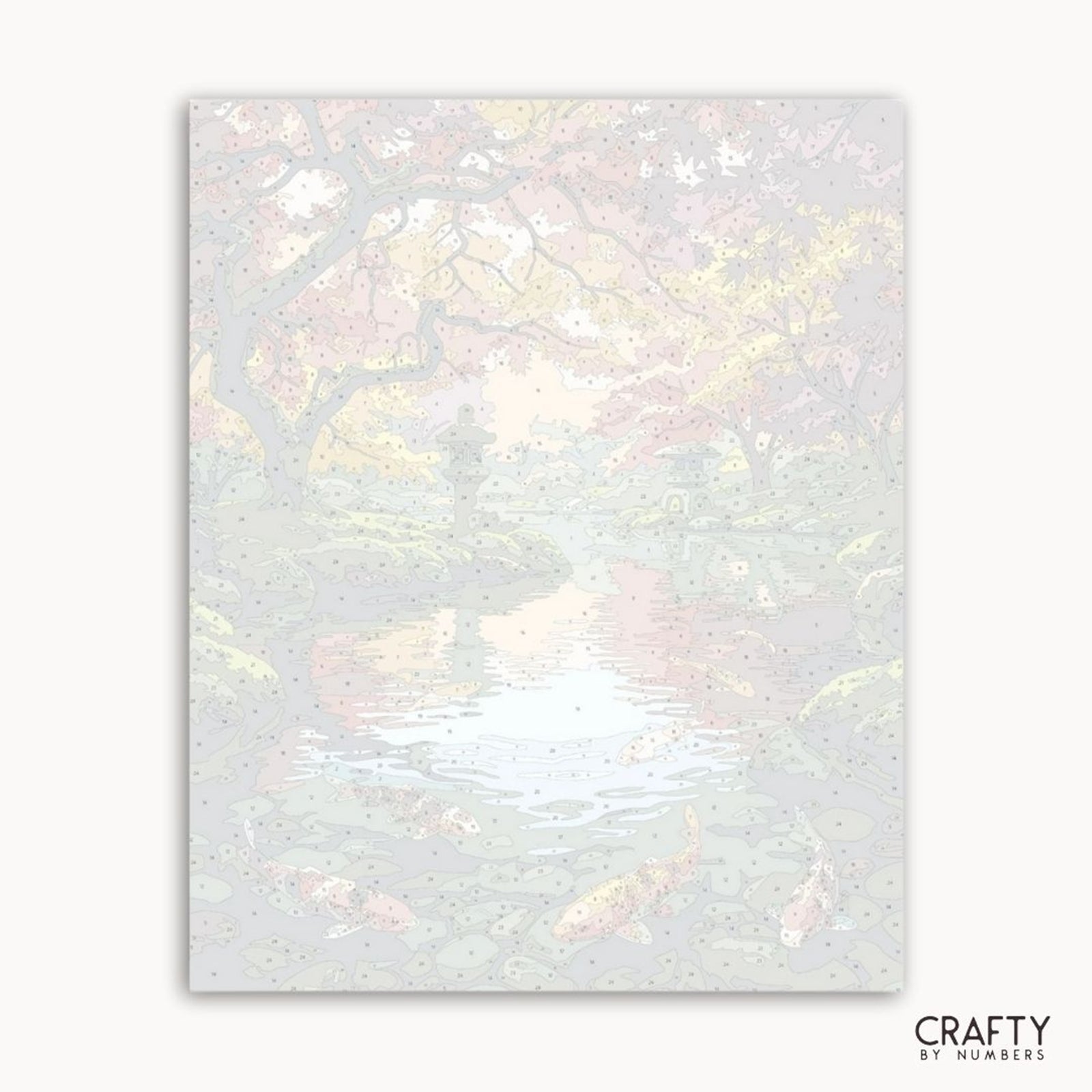 Koi in Crimson Light