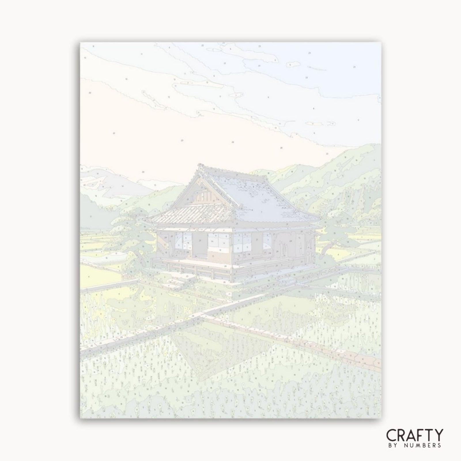 Roots in the Valley paint by numbers artwork