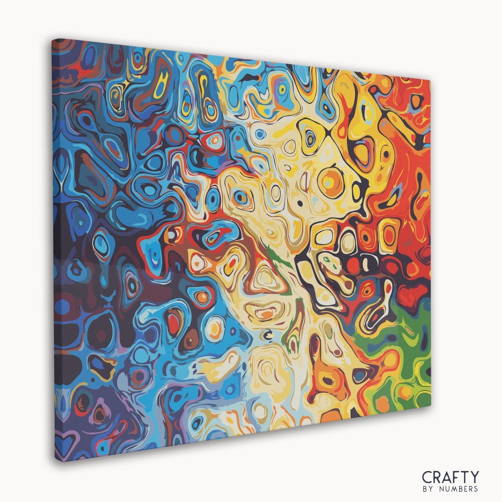 Kit de pintura por números que representa las pinturas más famosas en estilo artístico clásico de GAN y Tathagat Dasgupta