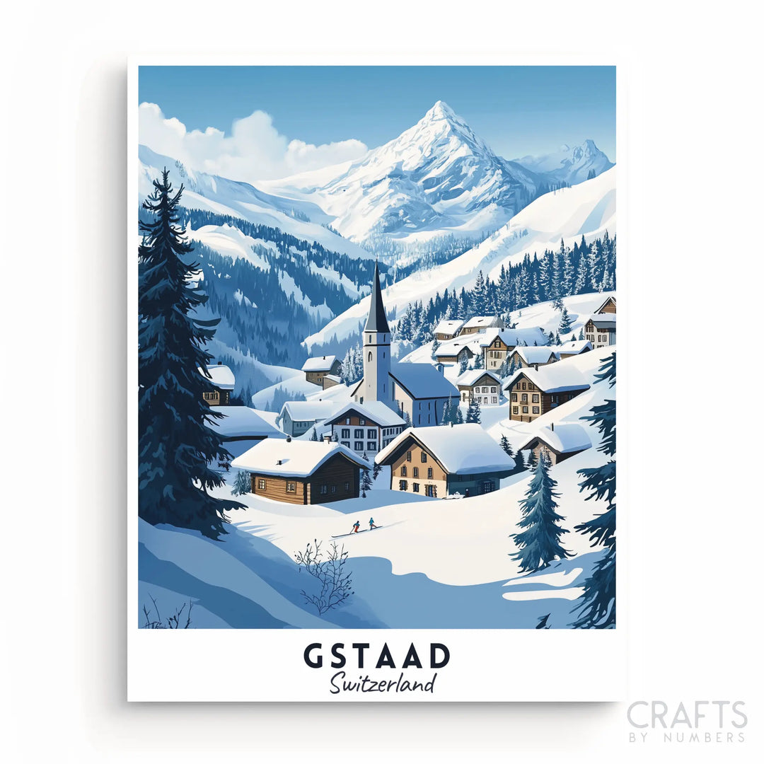 Gstaad - Travel Poster