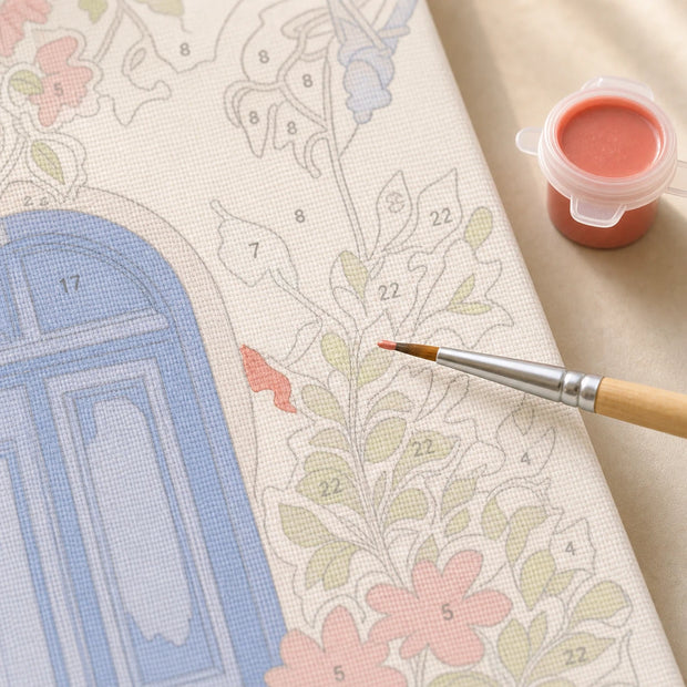 Use a small amount of paint