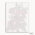 Life Of Red Roses paint by number featuring vibrant red roses inspired by famous paintings and van gogh famous paintings style.