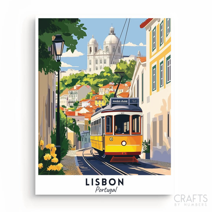 Lisbon - Travel Poster