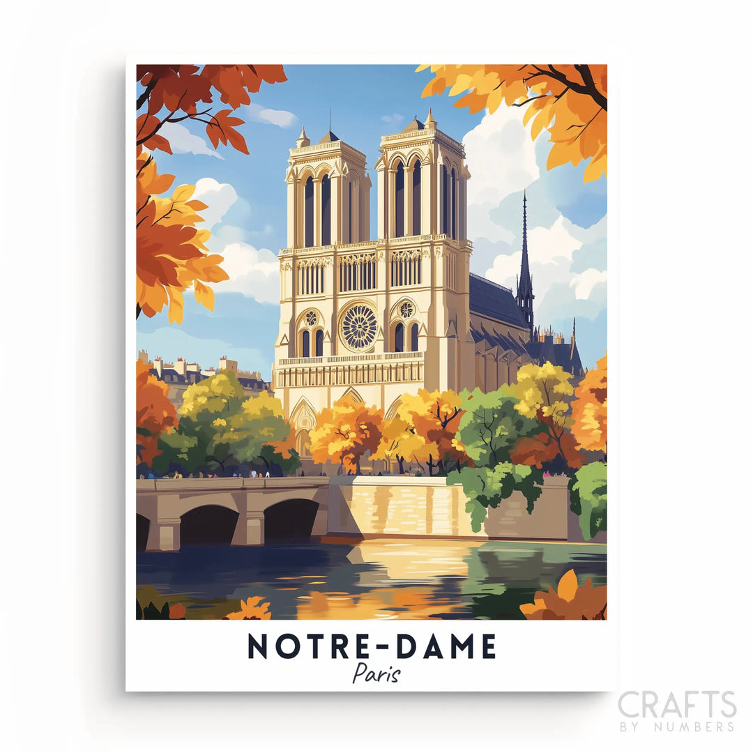 Notre-Dame - Travel Poster