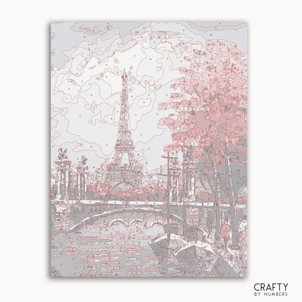Paris River Landscape showing calm waters and bridges, famous paintings vincent van gogh famous paintings most famous paintings famous landscape paintings