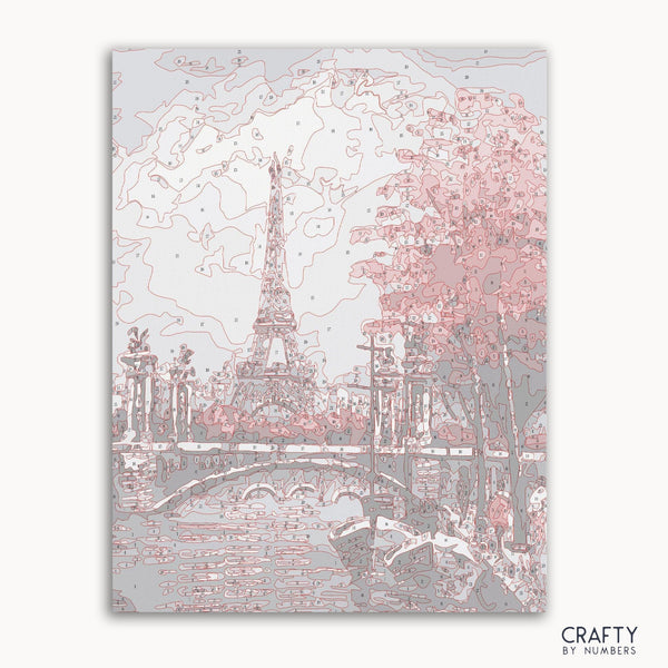 Paris River Landscape showing calm waters and bridges, famous paintings vincent van gogh famous paintings most famous paintings famous landscape paintings