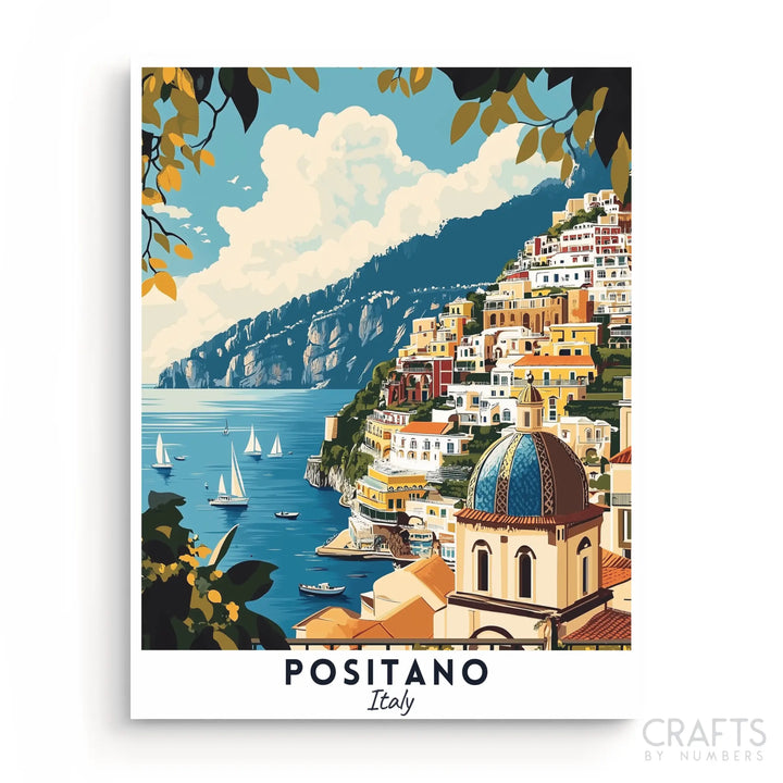 Positano - Travel Poster