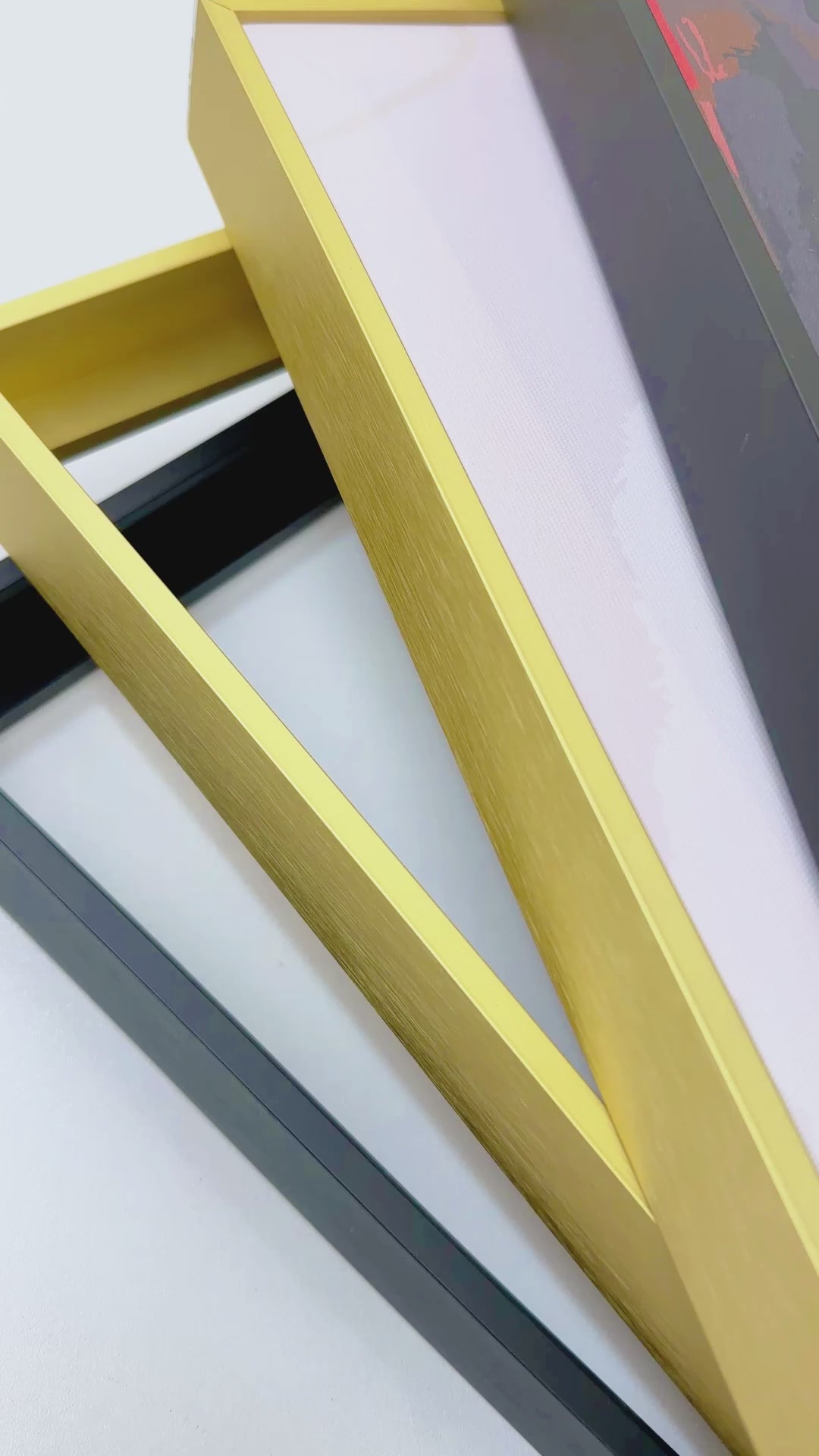 Modern DIY paint by numbers kit with frame, ideal canvas art set for home décor and creative hobby.