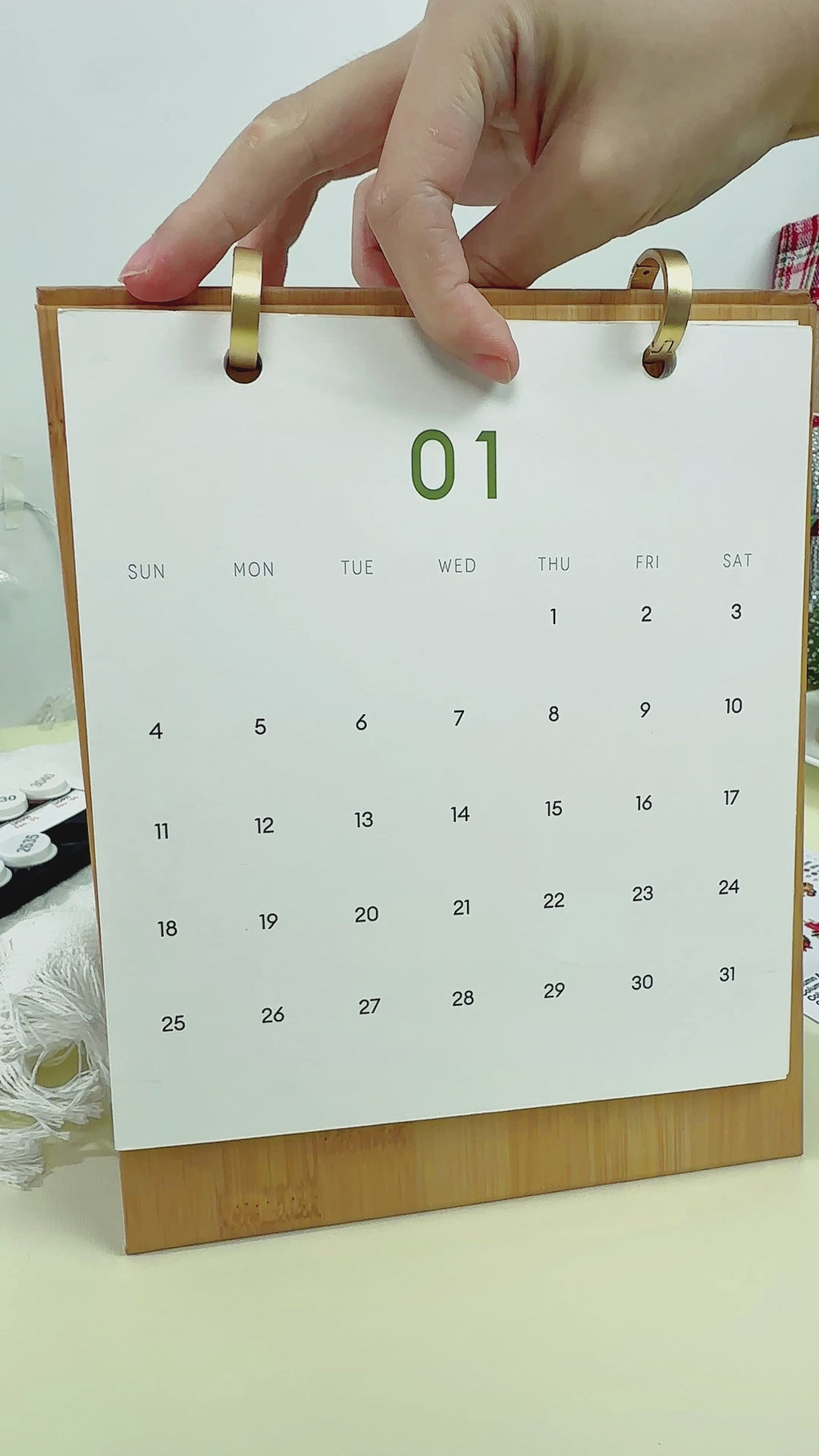 DIY holiday painting kit featuring seasonal Christmas decor in paint by numbers style.