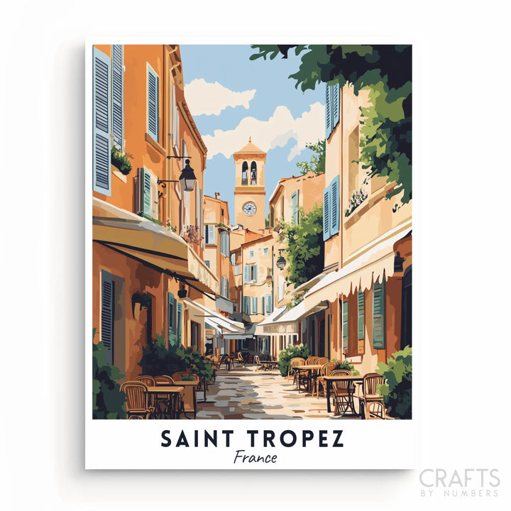 Saint Tropez - Travel Poster