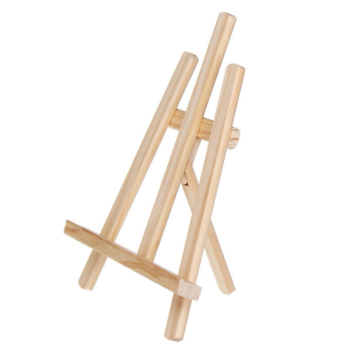 Wooden Easel (Free Gift) for organized painting supplies