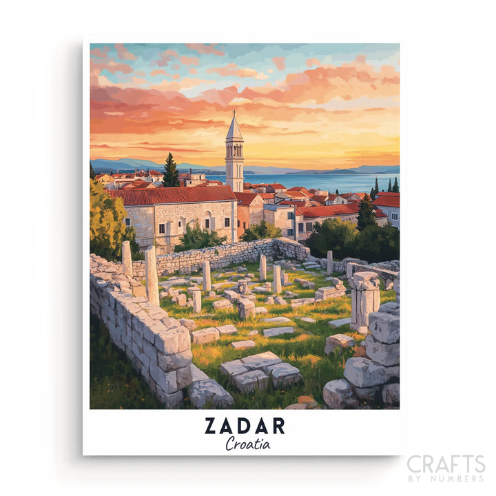 Zadar - Travel Poster