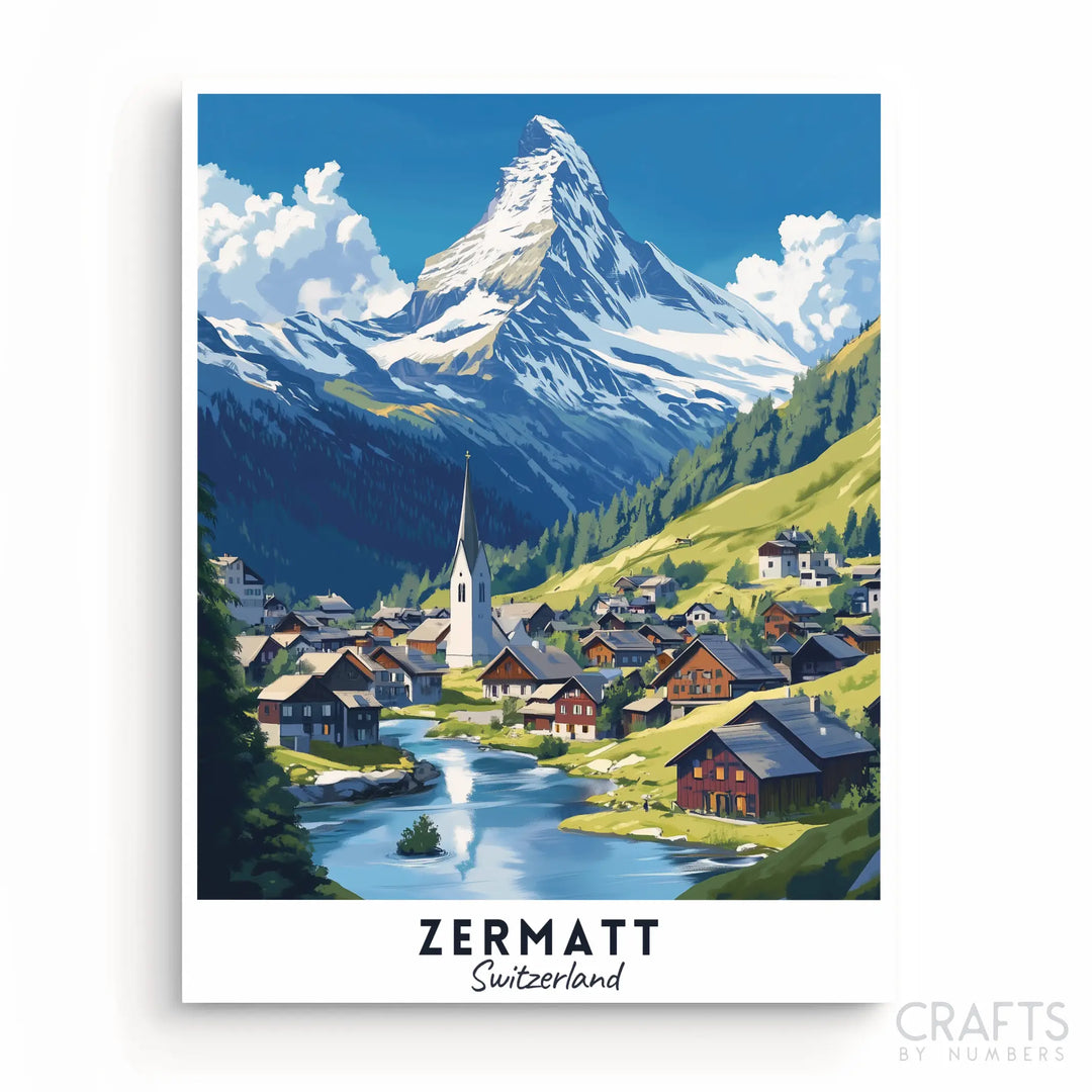 Zermatt - Travel Poster