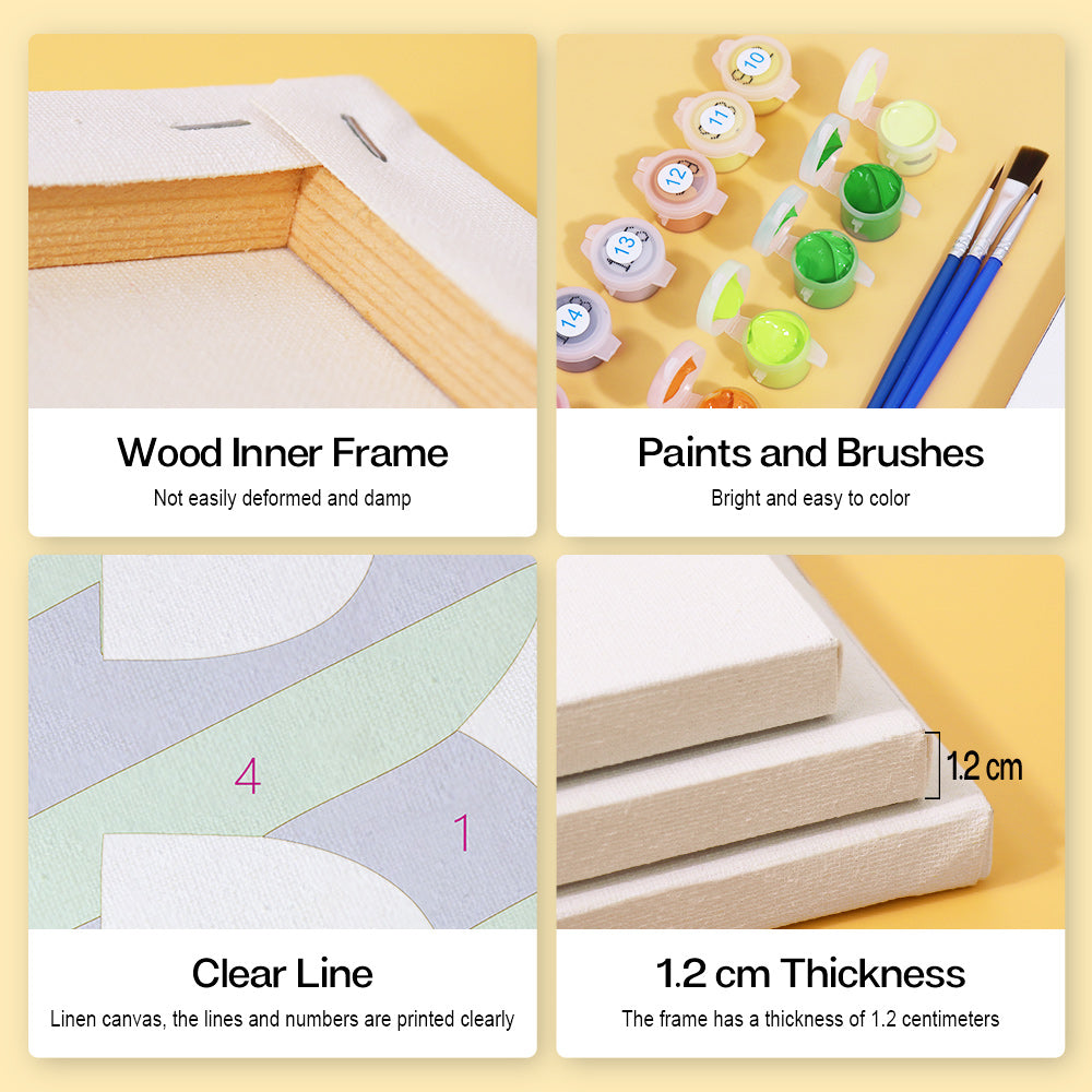 Framed Zigzag Zest Alphabet artwork displayed as vibrant and playful décor perfect for creative spaces or children’s rooms